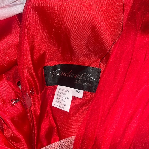 NWT Cinderella Divine CD242 pleated dress full length - Picture 5 of 9